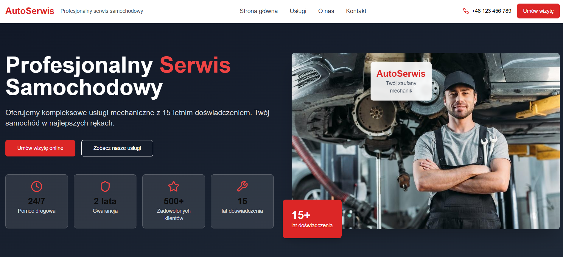 AutoSerwis - Warsztat samochodowy